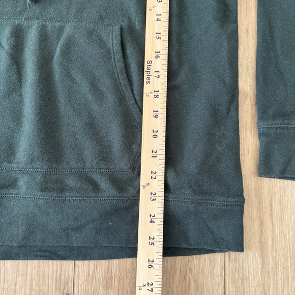 American Eagle Womens Size Large Sweatshirt Jegging Fit Green solid Ahh Mazingly - Picture 3 of 7